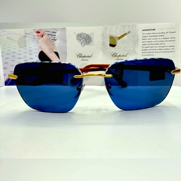 👑Chopard SCHG62V 383P‼️ Wood-Polarized Lenses ‼️ - Picture 8 of 16